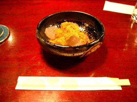 カン月のわらび餅
